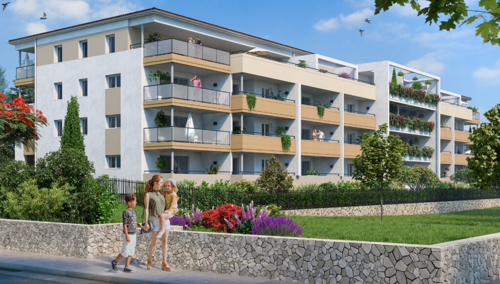 Perspective extérieure - Sud - FULL HD - Réduite